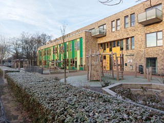 Gebouw schuin